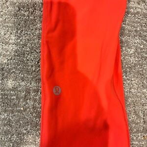 Lululemon Athletica Red Leggings